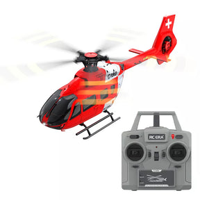 RC ERA C190 H145 RC Helicopter 1:28 6CH 6-Axis optical flow positioning Air pressure fixed altitude true ducted Helicopter