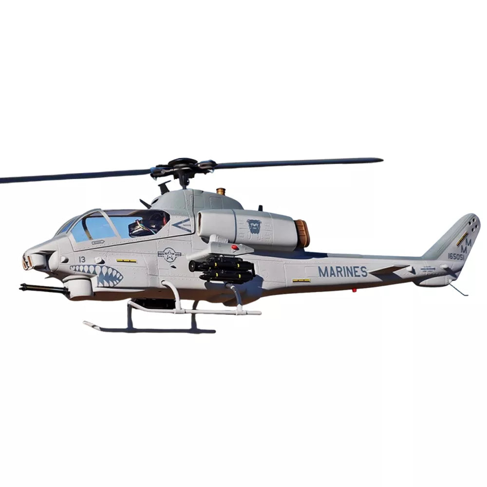 ROBAN 470 AH-1 Cobra Scale Helicopter GPS Stabilized Missile/LED Light 2-Blade RC Helicopter PNP/RTF Version