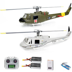 FLYWING UH Huey Helicopter V4 Upgrade Version 450L Class 6CH Brushless GPS Stabilized Altitude Hold RC Helicopter H1 Flight Controller