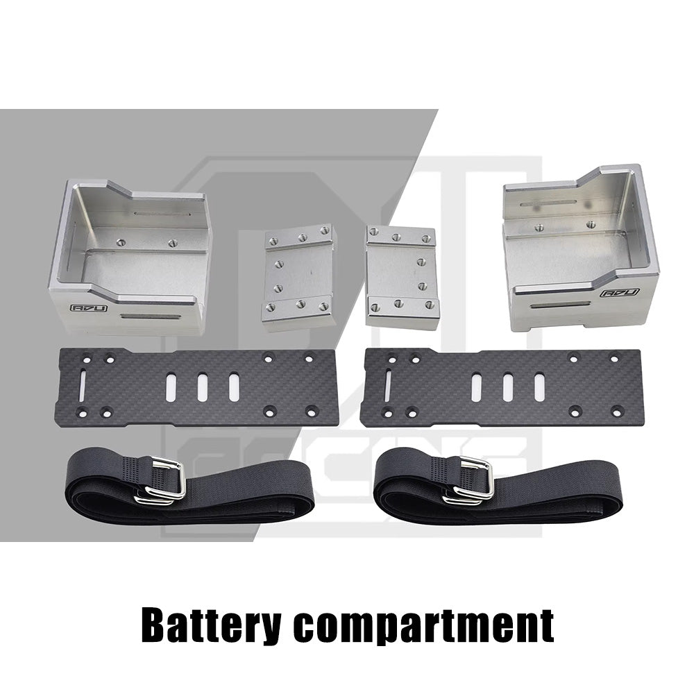 NSR 5XL-E RC Car Aluminum Alloy Upgrade Battery compartment