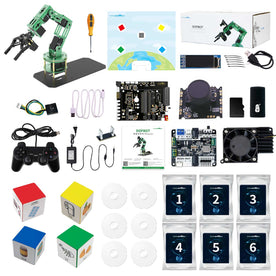 Yahboom DOFBOT AI Vision Robotic Arm ROS STEM Education Python Programming Robot for Raspberry Pi 4B 8GB/4GB