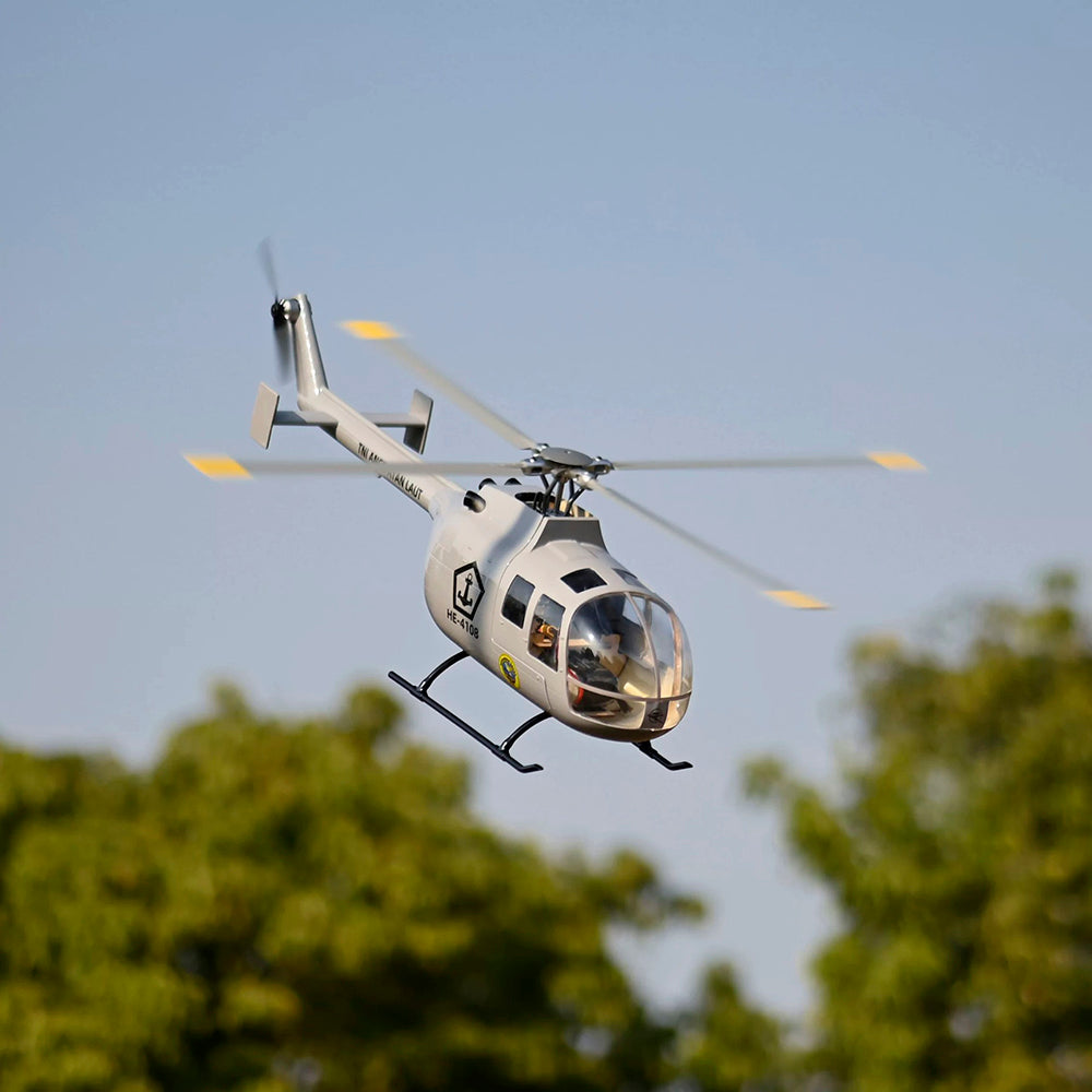 FLYWING BO-105 RC Helicopter 450L Class 6CH Brushless GPS Stabilized Altitude Hold RC Helicopter H1 Flight Controller