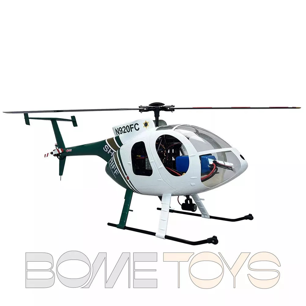 ROBAN 470 MD-500E Bird Helicopter GPS X2 Flight Control System LED Lighting System PNP/RTF Version RC Helicopter