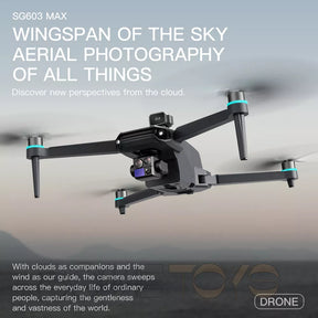ZLL SG603 MAX 4K Drone 3-Axis Gimbal Intelligent Obstacle Avoidance GPS 5G Quadcopter with 5.5 inch screen remote control