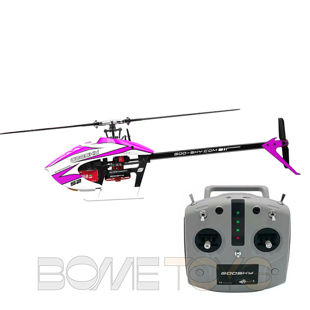 GOOSKY S2 Max RC Helicopter 6CH 3D Flybarless Dual Brushless Motor Direct-Drive BNF/RTF Helicopter