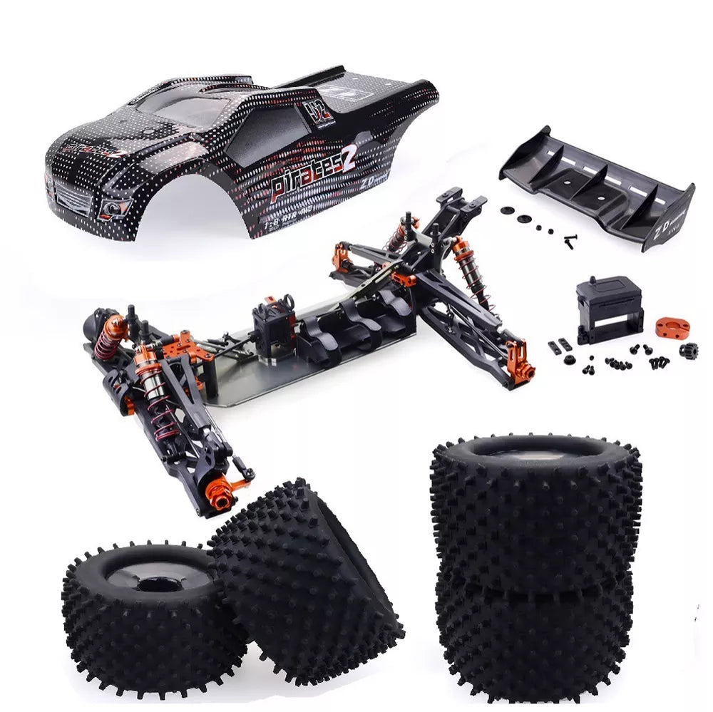 ZD Racing 9021-V3 1/8 4WD 80km/h 2.4G 120A ESC Brushless RC Car Full Scale Electric Racing truck