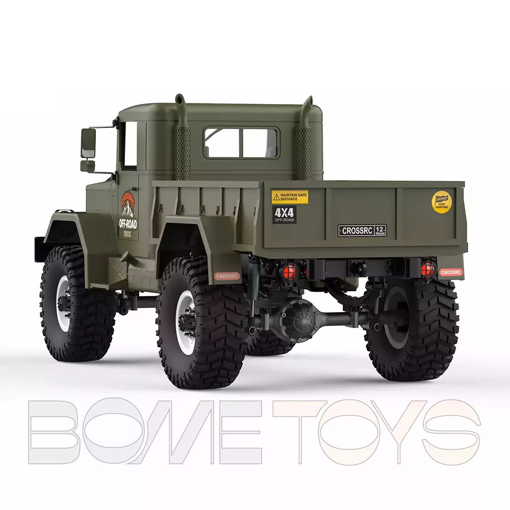 CROSSRC HC4 US M35 4WD Military Truck 1/10 RC Car Off-Road Dual Speed Vehicle KIT/RTR
