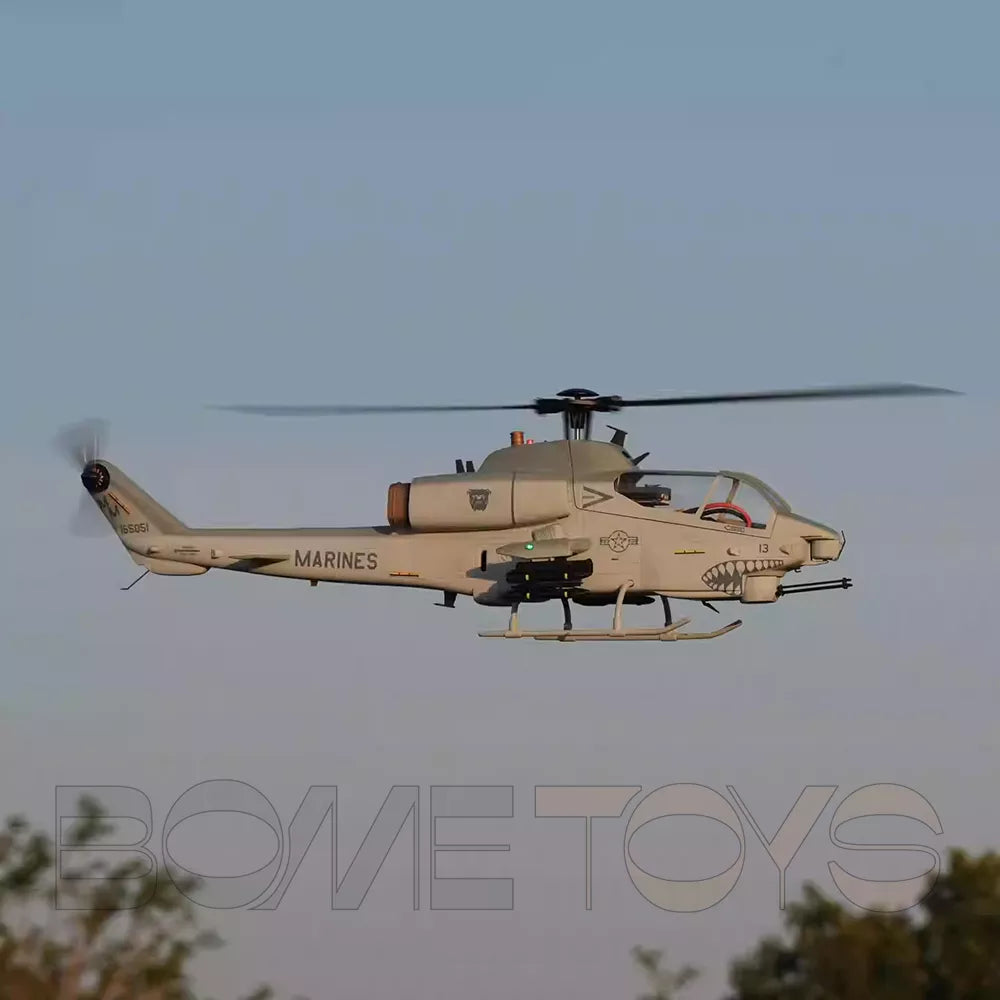 ROBAN 470 AH-1 Cobra Scale Helicopter GPS Stabilized Missile/LED Light 2-Blade RC Helicopter PNP/RTF Version