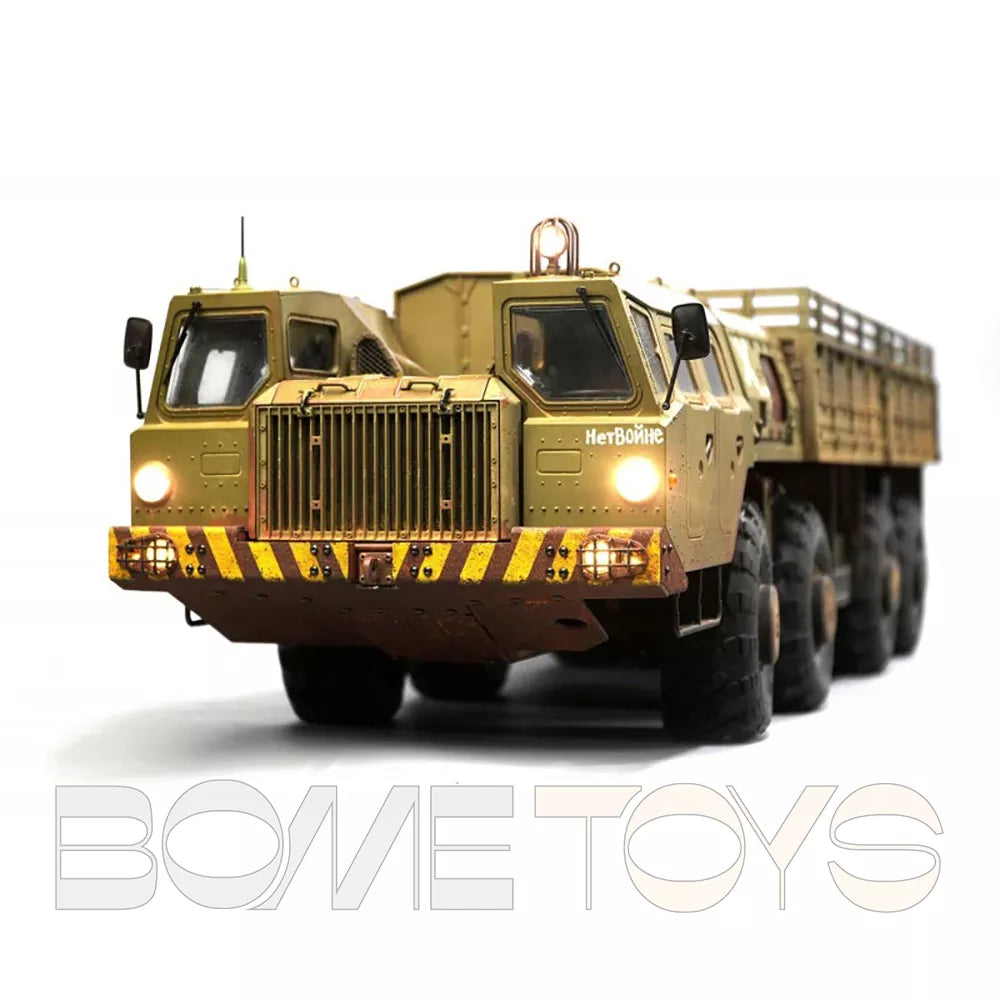 CROSSRC CC8 8x8 1/12 Scale RC Car Military Metal Transport Climbing Car Off-road Model 8WD Toy KIT/RTR