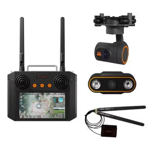 Skydroid H12 Pro Smart Drone Controller | 10KM HD Video Transmission, 3-Axis Camera & FPV UAV Control System