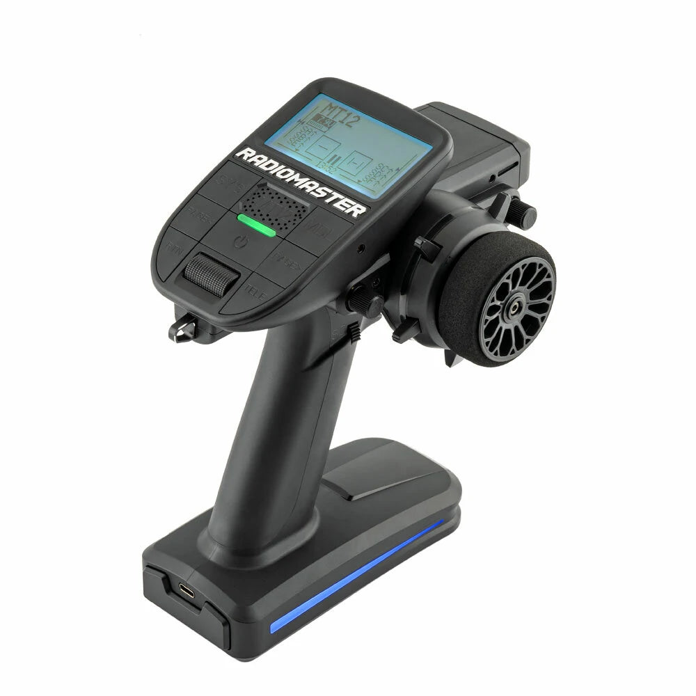 RadioMaster MT12 Surface Radio 2.4GHz ELRS/4-in-1 Multi-protocol 16CH Open Source EDGETX System Transmitter for RC Car Boat Plane