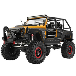 Wltoys 104026 4WD RC Car RTR 1/10 2.4G Rock Crawler Off-Road Climbing Truck Full Proportional LED Light Vehicles Models Toys