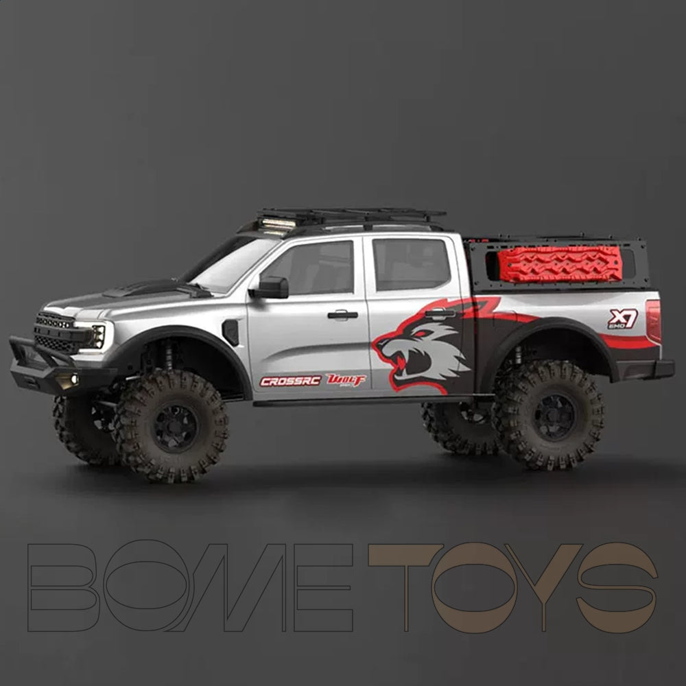CROSSRC EMO X7 Big Bad Wolf XL4 Big Bad Bear 1/8 RC Rock Crawler Trail Truck