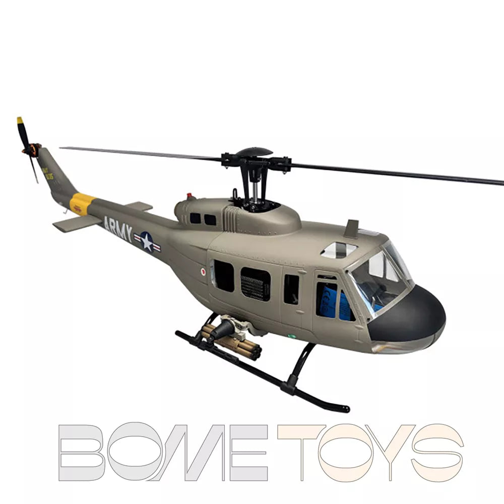 ROBAN 470 UH-1D RC Helicopter GPS X2 Flight Control System LED Lighting System PNP/RTF Version Helicopter