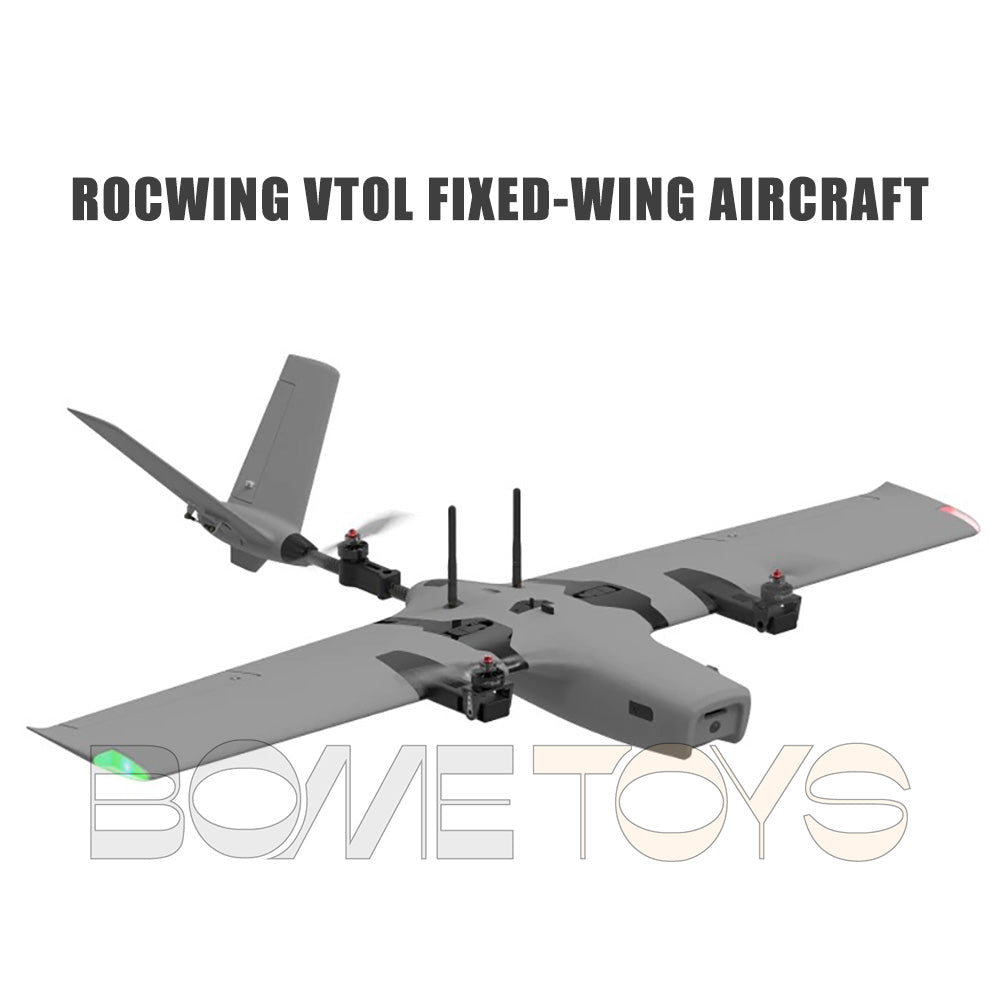 AFModel ROCWING VTOL Drone 3-axis FPV Fixed-wing Airplane UAV Model Airplane Reconnaissance Airplane