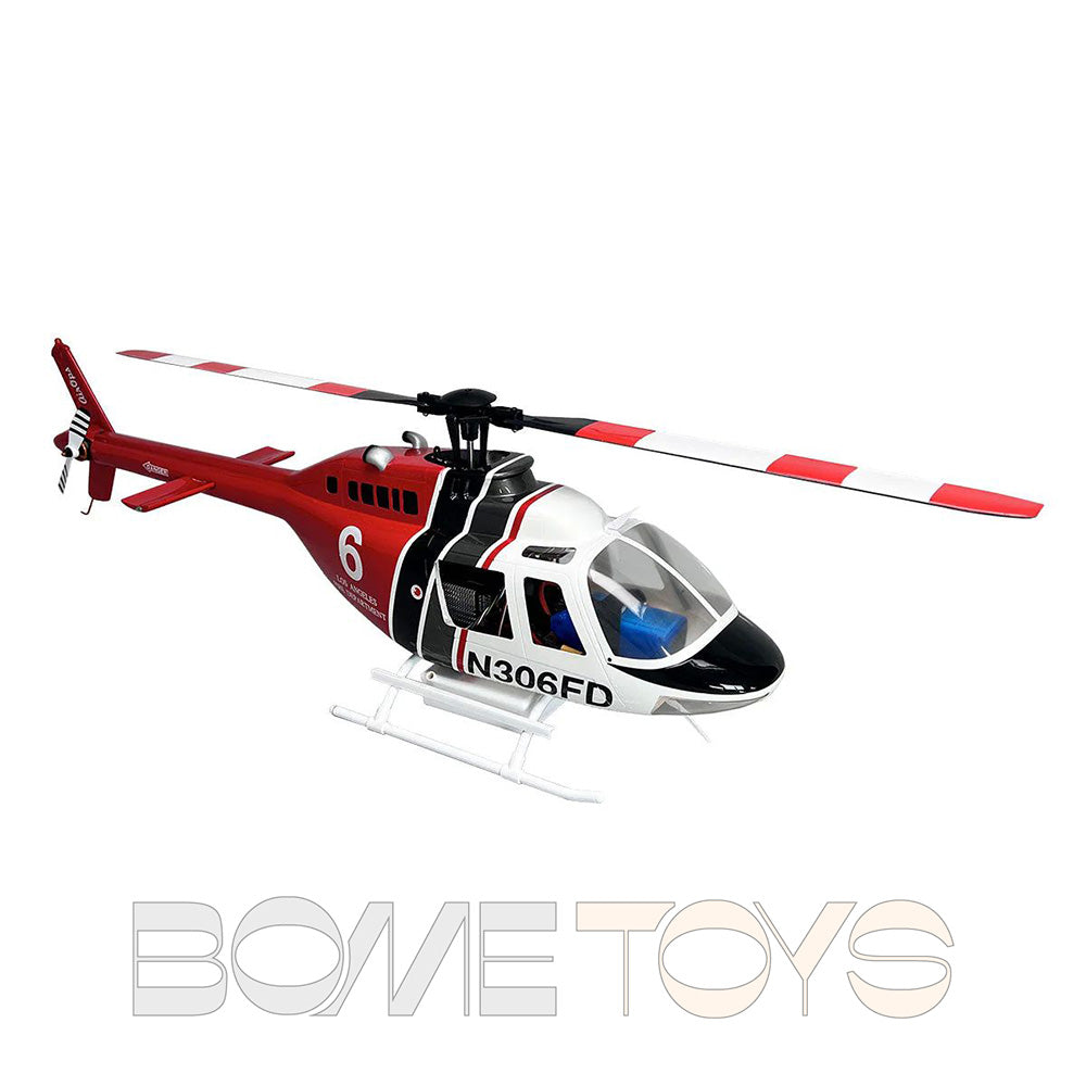 ROBAN 470 Bell-206 RC Helicopter GPS Mode PNP/RTF Version LED Lighting System with Water Tank