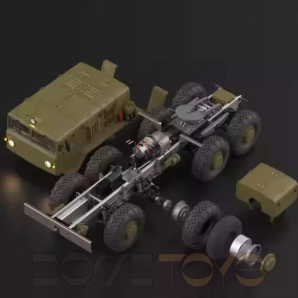 CROSSRC BC8 Mammoth 8x8 1/12 Scale RC Car Military Transport Climbing Car Off-road Model 8WD Toy KIT/RTR