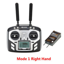 Microzone MC10 10CH 2.4GHz FHSS RC Transmitter With MC9008S Receiver For Drones Fixed-wing Aircraft Helicopters Vehicles Ships