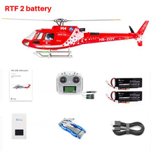 FLYWING AS350 RC Helicopter 470 Class ACE Flight Control 6CH GPS Helicopter LED Light RTF Helicopter