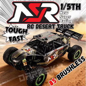 NSR 5XL-E 8S RC Car Brushless 4WD RTR 1/5 Off-Road Desert Truck Buggy Racing