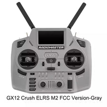 Radiomaster GX12 Crush 1000HZ 3D Digital CNC Hall Gimbal Dual Band Antenna Gemini XROSSBAND EXpressLRS Radio Controller