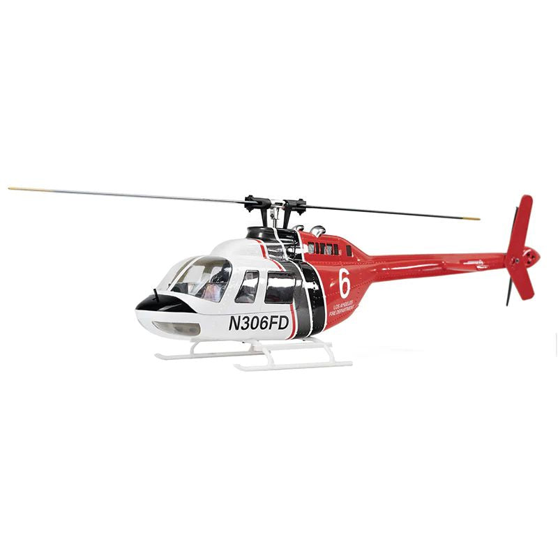 FLY WING Bell 206 V3 470 CLASS Large RC Helicopter With H1 Flight Controller GPS PNP / RTF