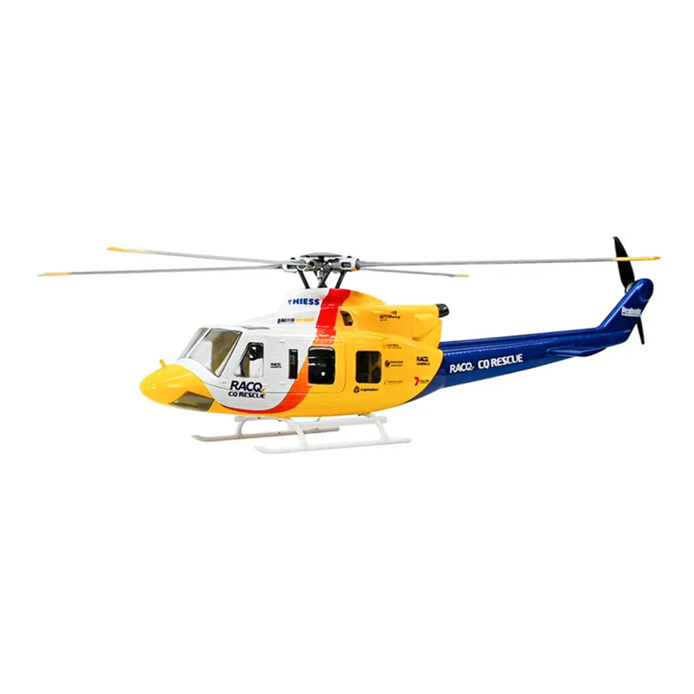 FLYWING Bell 412 470L V4 Military Rescue RC Helicopter Upgraded ACE flight control System RTF Helicopter