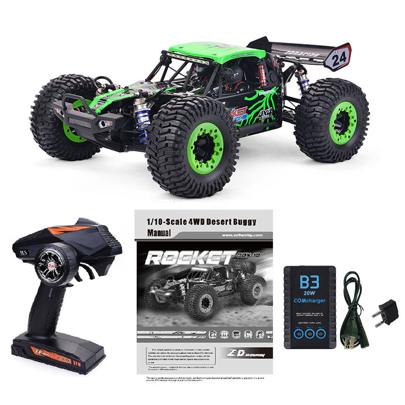 ZD Racing DBX 10 1/10 4WD 2.4G Desert Truck Brushless High Speed 80KM/h Off Road RC Car Toys