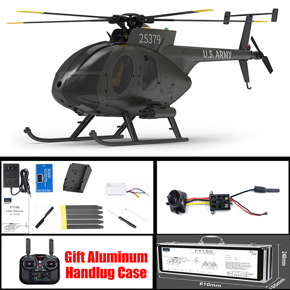 YUXIANG F119S MD-500 Bird RC Helicopter GPS Altitude Hold Optical Flow Positioning Radar Brushless 3D Stunt Helicopter