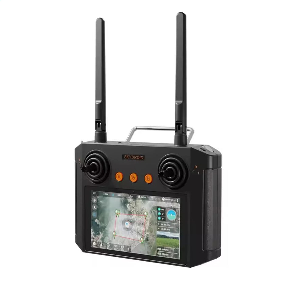 Skydroid H12 Pro Smart Drone Controller | 10KM HD Video Transmission, 3-Axis Camera & FPV UAV Control System