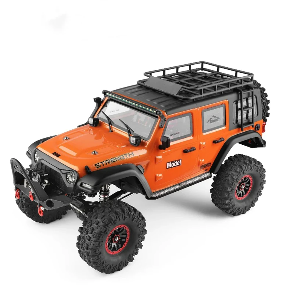 Wltoys 104010 4WD RC Car RTR 1/10 2.4G Rock Crawler Off-Road Climbing Truck Full Proportional LED Light Vehicles Models Toys