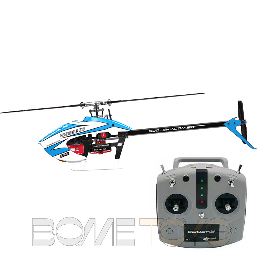 GOOSKY S2 Max RC Helicopter 6CH 3D Flybarless Dual Brushless Motor Direct-Drive BNF/RTF Helicopter