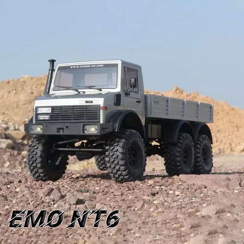 CROSSRC EMO NT6 Simulation Unimog 6WD 6x6 1/10 RC Car Off-Road Crawler Vehicle RTR