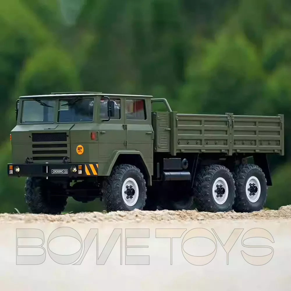 CROSSRC XC6 Pro Military Truck 1/12 RC Car 6WD Dual Speed Off-Road Vehicle RTR