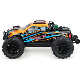 ZD Racing MT16 RTR 4WD RC Car 1/16 2.4G 80km/h Brushless 3S Desert Monster Off-Road Truck Alloy Chassis LED Light Full Proportional Oil Filled Shocks