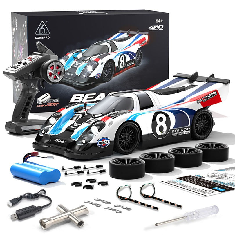 ZLL SG918 RC Car 4WD Brushless 70km/h High Speed 1∶16 Drift Car