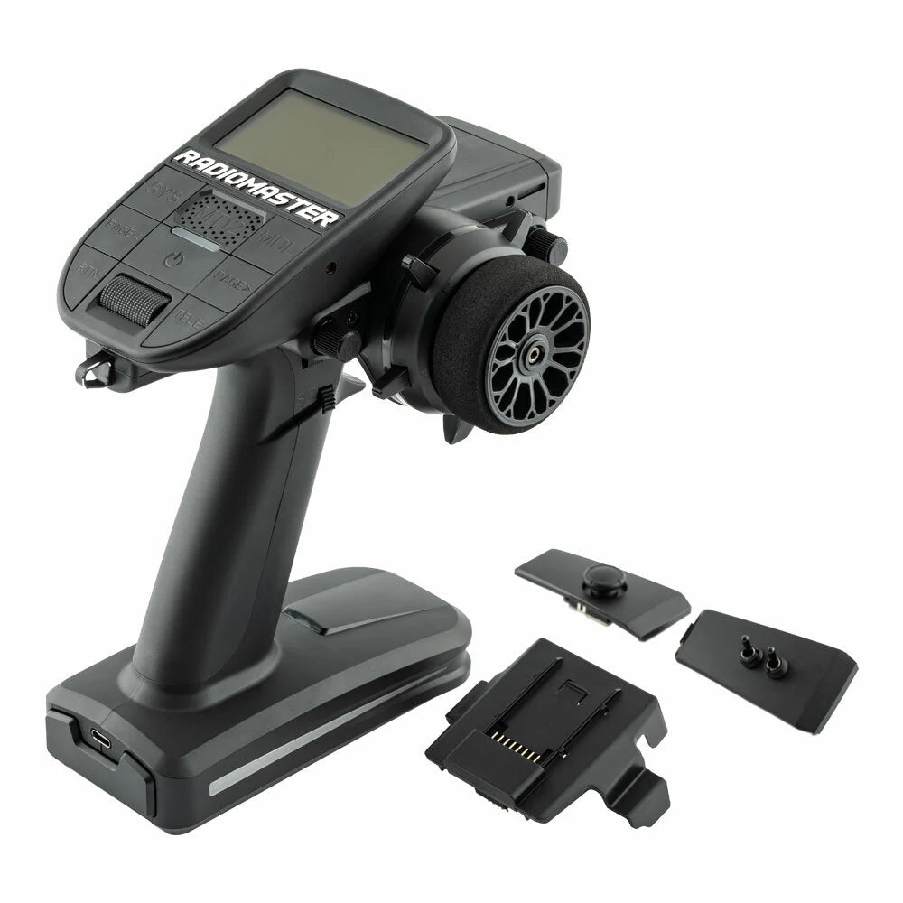 RadioMaster MT12 Surface Radio 2.4GHz ELRS/4-in-1 Multi-protocol 16CH Open Source EDGETX System Transmitter for RC Car Boat Plane