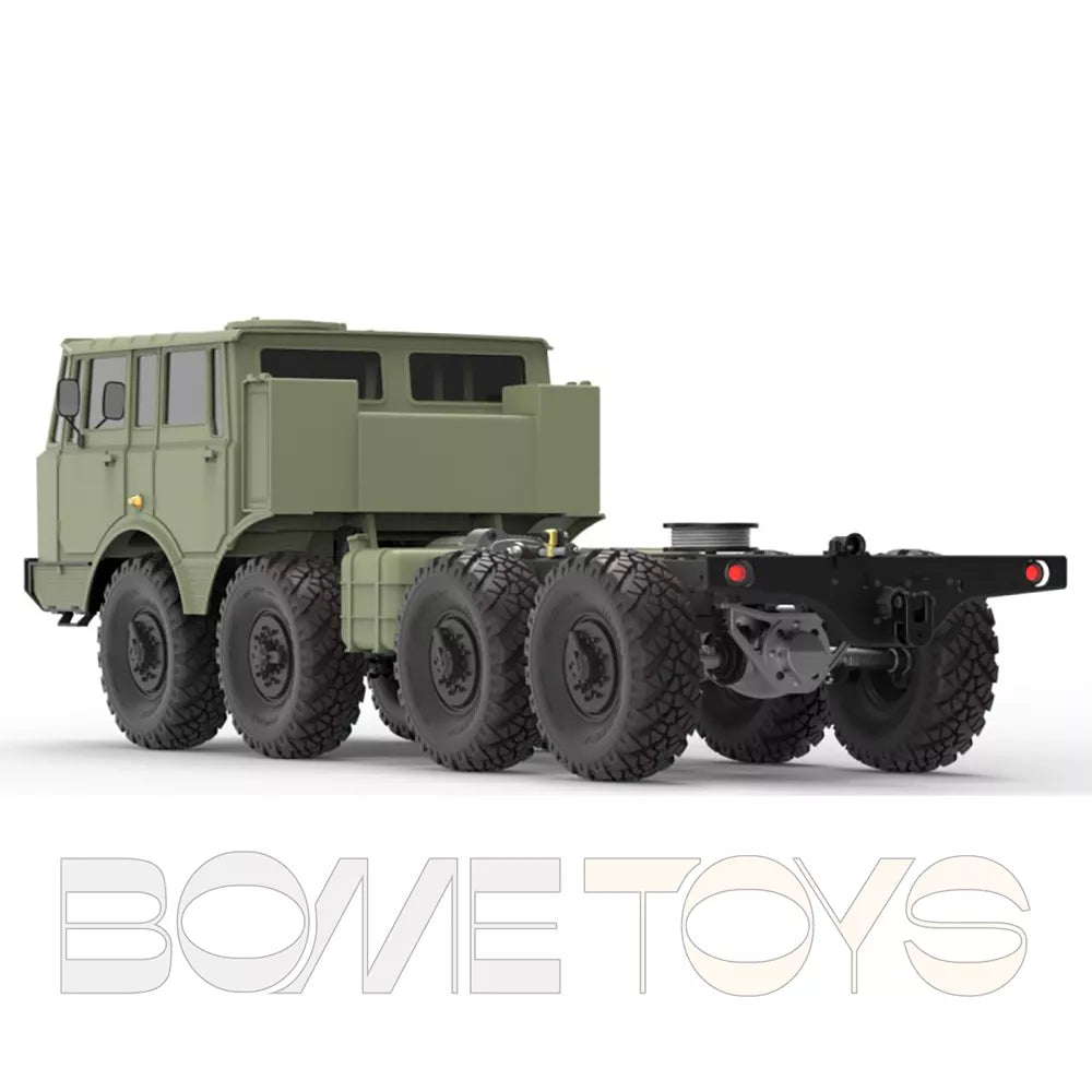 CROSSRC DC8 8x8 1/12 RC Car Scale Military Transport Climbing Car Off-road Model 8WD Toy KIT/RTR
