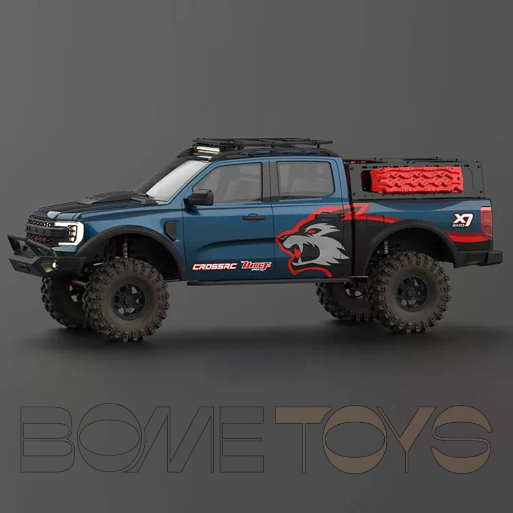 CROSSRC EMO X7 Big Bad Wolf XL4 Big Bad Bear 1/8 RC Rock Crawler Trail Truck