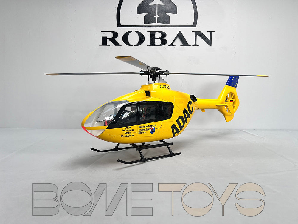 ROBAN EC135 450L Class RC Helicopter 4-blade 2.4G 11CH GPS Stabilized Flybarless PNP/RTF With X2 Flight Controller