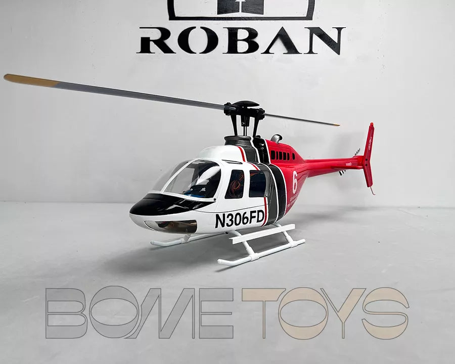 ROBAN Bell-206 450 RC Helicopter 2.4G 11CH GPS Stabilized Scale Flybarless PNP/RTF With X1 Flight Controller