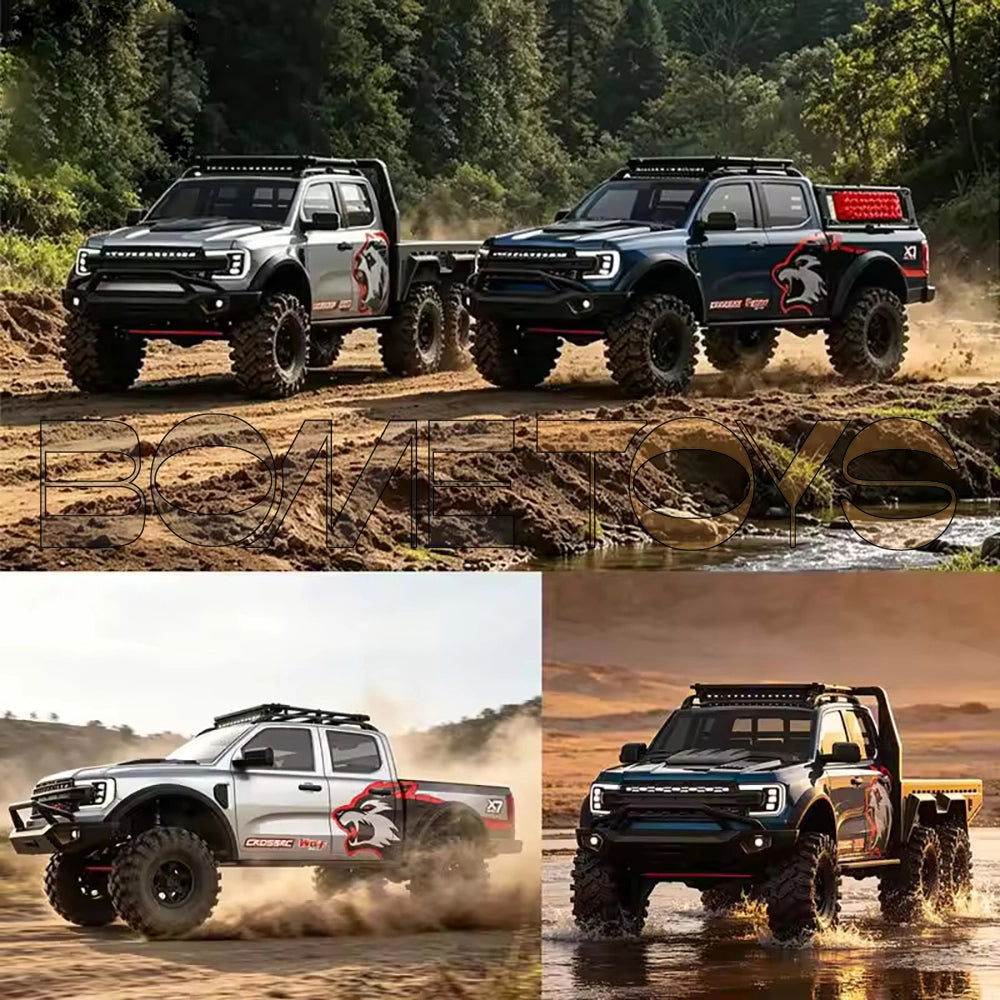 CROSSRC EMO X7 Big Bad Wolf XL4 Big Bad Bear 1/8 RC Rock Crawler Trail Truck