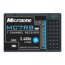 MicroZone MC6C Mini V2 2.4G 6CH Controller Transmitter MC7RB / MC6RE  Receiver Radio System For RC Airplane Drone Multirotor Helicopter Boat