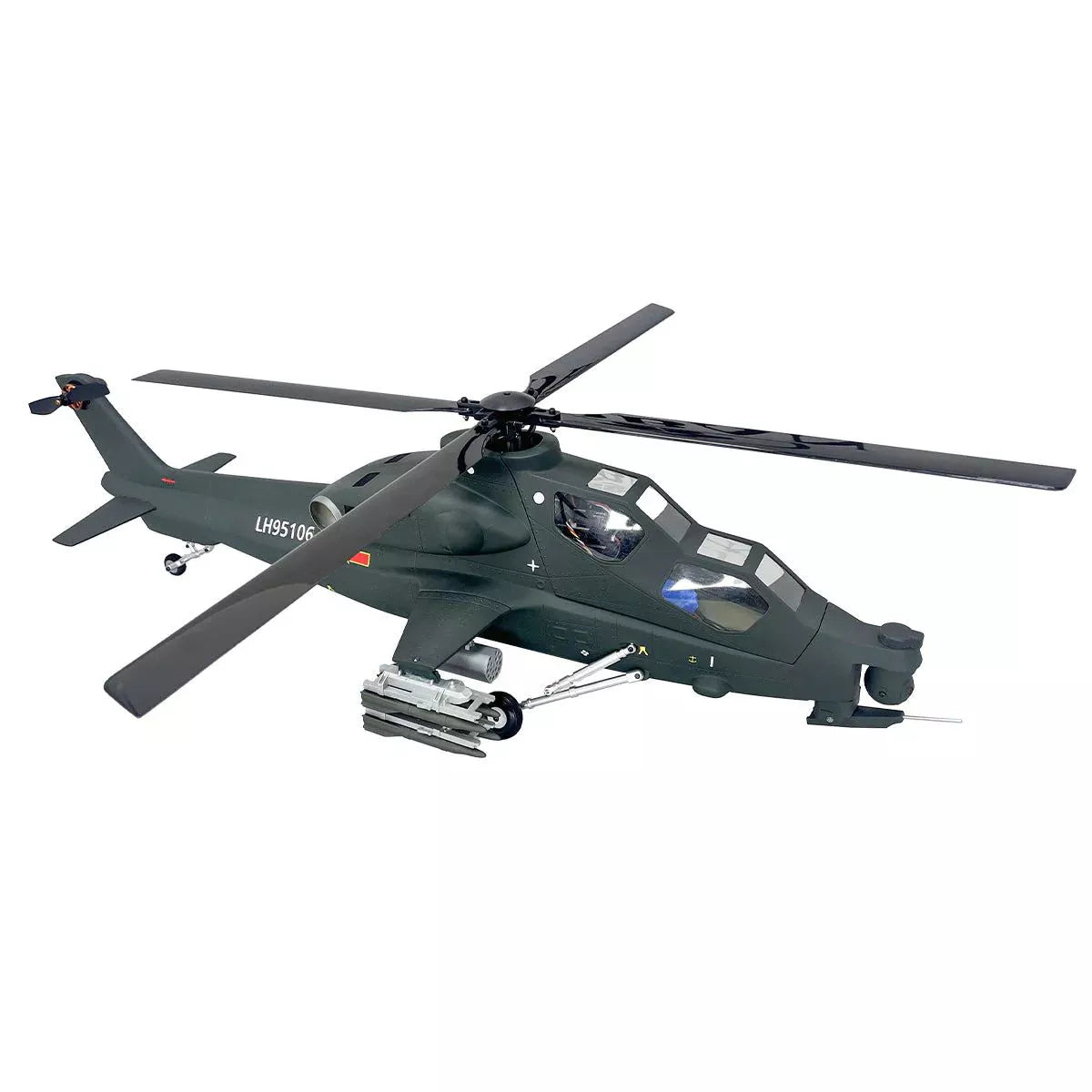 ROBAN 470 CAIC Z-10 4-Blade RC Helicopter GPS X1/2 Flight Control LED Lighting System PNP/RTF Version Helicopter