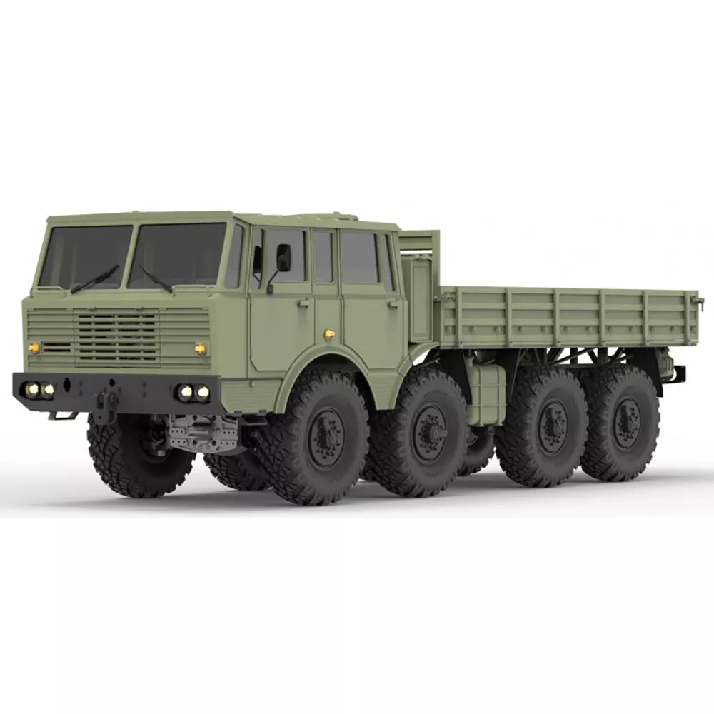 CROSSRC DC8 8x8 1/12 RC Car Scale Military Transport Climbing Car Off-road Model 8WD Toy KIT/RTR