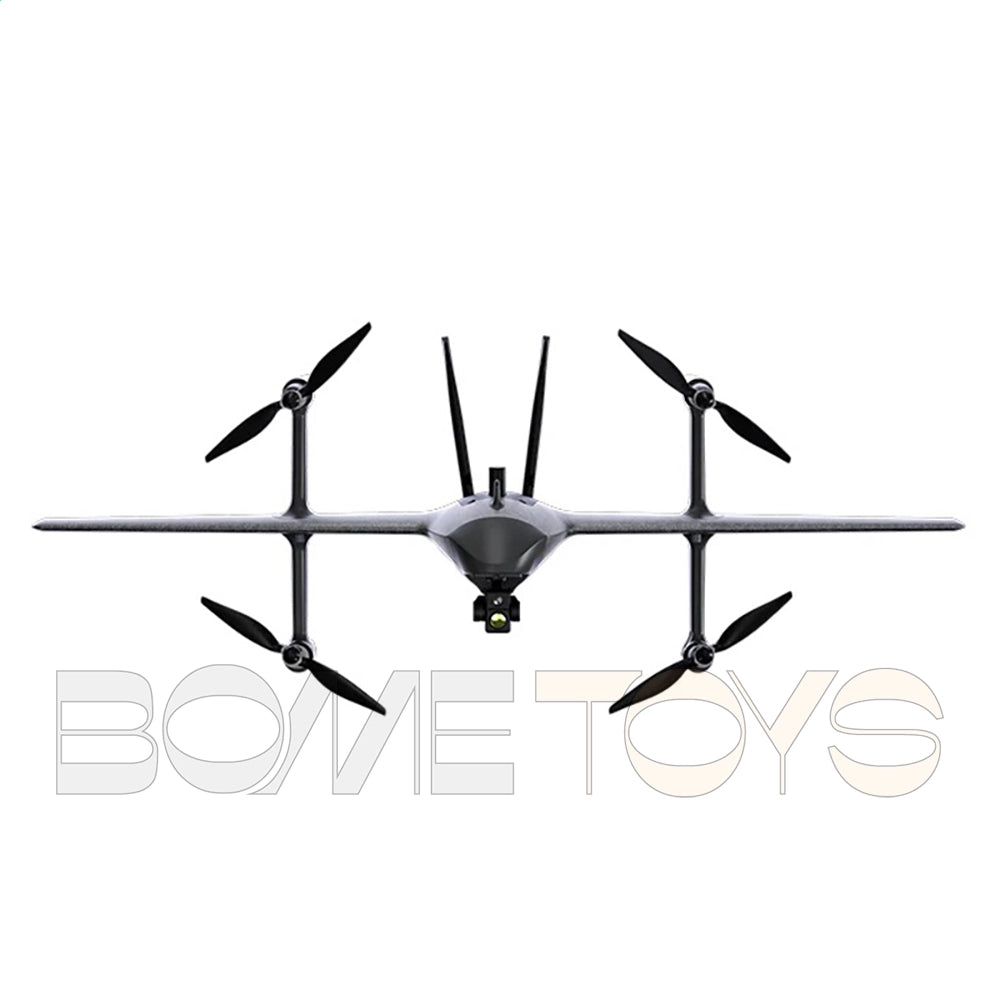 HEQUVA SWAN VOYAGER K8T-V2 VTOL Fixed Wing UAV 4K Thermal Imaging Drone AI Tracking Flight 15KM Video Transmission