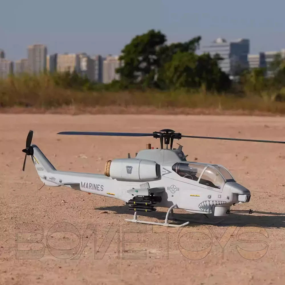 ROBAN 470 AH-1 Cobra Scale Helicopter GPS Stabilized Missile/LED Light 2-Blade RC Helicopter PNP/RTF Version