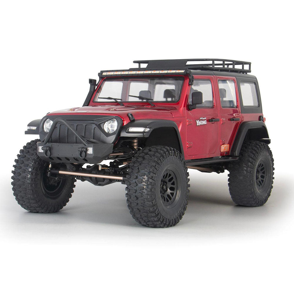 YIKONG YK4082 V3 1/8 4WD Upgraded Version RC Crawler Car RC Climbing Vehicles Model RTR with Light System High Quality RC Toy