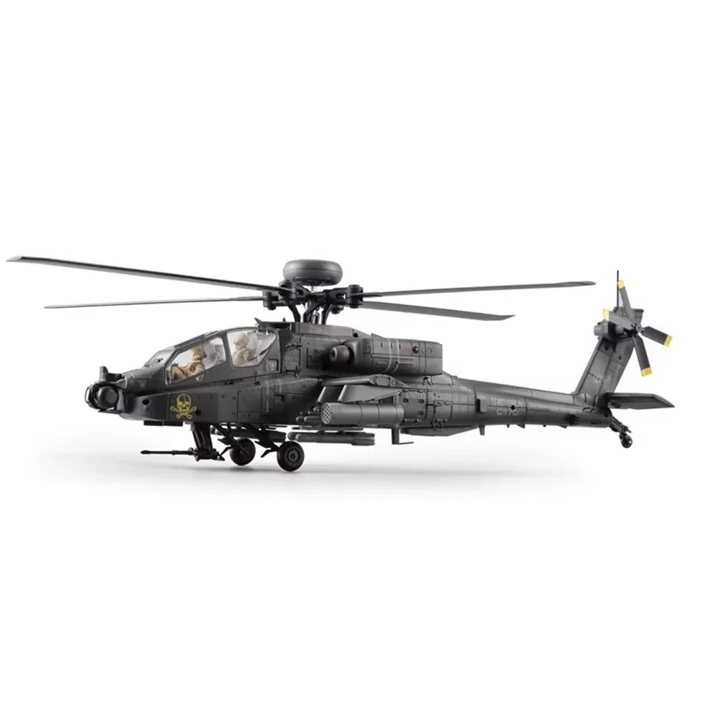 RC ERA C170 Apache AH-64D RC Helicopter 6CH 6G 1:48 Scale Altitude Hold Optical Flow Positioning Flybarless Helicopter