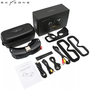 SKYZONE SKY04X PRO OLED 48CH 5.8G Steadyview Receiver 1920X1080 DVR FPV Goggles Head Tracker for RC Plane FPV Drone